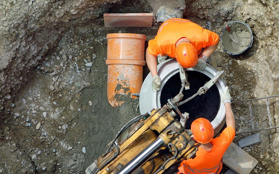 travaux assainissement Jouy-sur-Morin